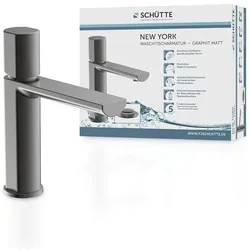 SCHÜTTE  NEW  YORK  Waschtischarmatur,  Graphit  matt