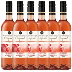 Württembergische WZG Württemberger Original Lemberger Weißherbst Qualitätswein 0,75L 6er Karton