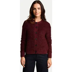 Bouclé-Cardigan Rot XL