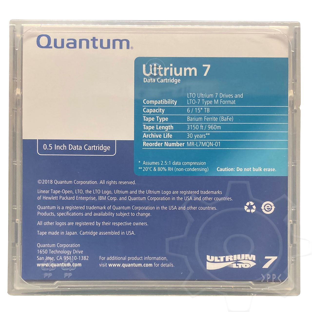 Quantum LTO LTO7 Ultrium 7