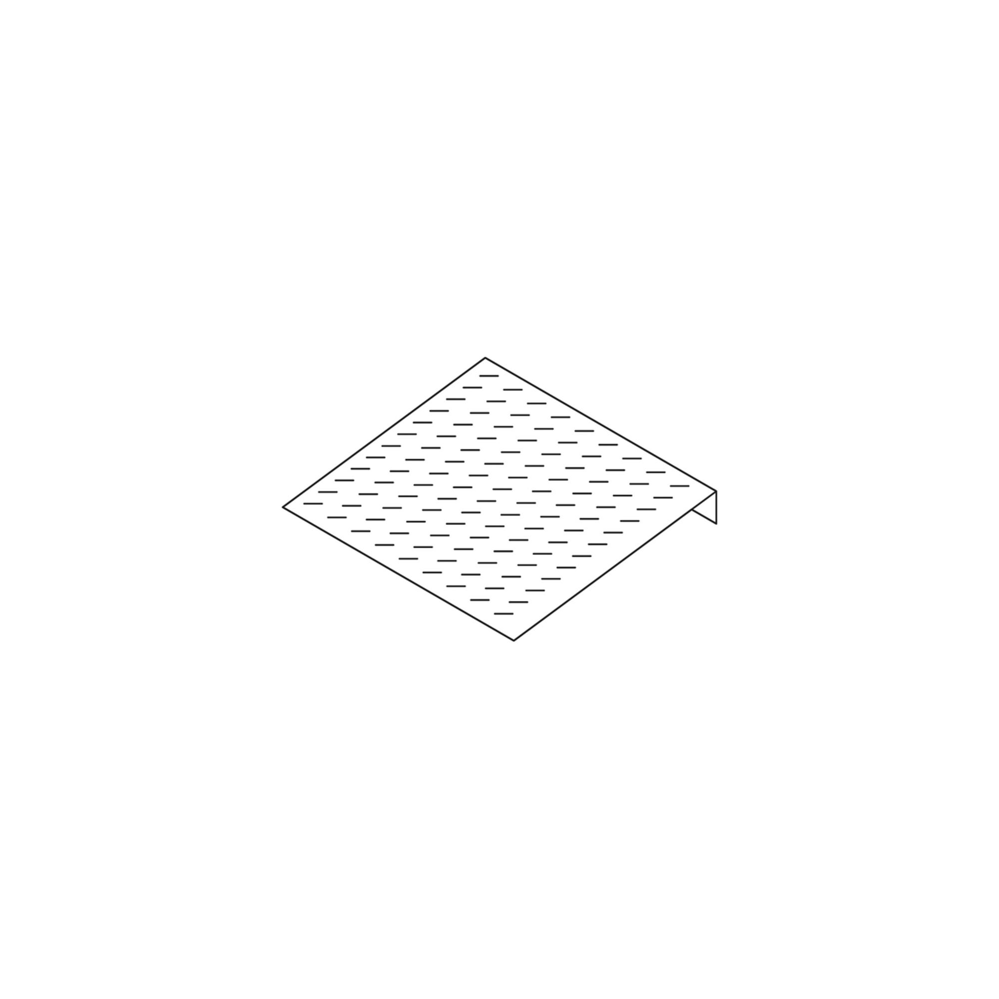 Säbu Auffahrrampe B 970 x T 850 mm, verzinkt für SAFE Flachwannen mit 1000 mm Breite (8310)