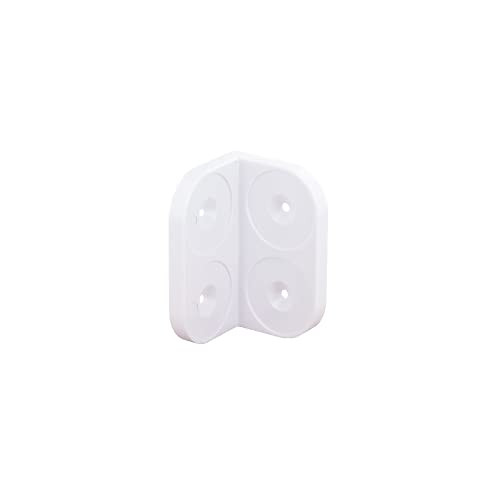 Vynex Kunststof Hoek 28 mm Wit - 4 stuks
