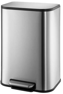 Yun 3.2/5.3/8/13 Gallon Bathroom Trash Can with Lid, Stainless Steel Garbage Can