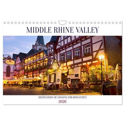 Middle Rhine Valley (Wall Calendar 2026 DIN A4 landscape), CALVENDO 12 Month Wall Calendar