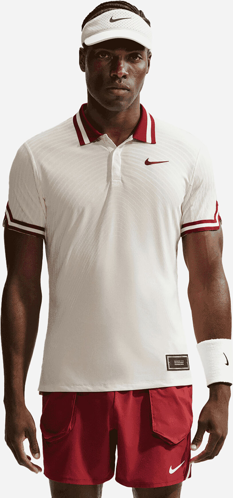 Nike Jannik Af Slam M - Polo Tennis - Uomo - Bianco S