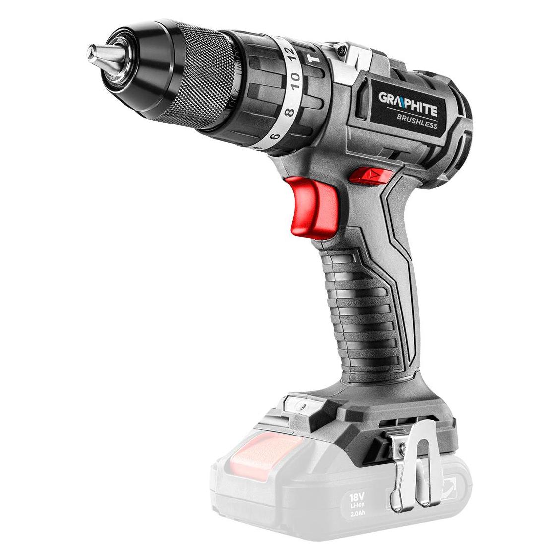 Graphite 58G020 18V drill (Bohrmaschine, Schlagbohrschrauber) (58G020)