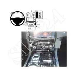 BRODIT 854499 ProClip Halter - für Jaguar XJ 2010 - 2011 Navigation KFZ-Halter