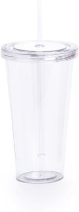 Gobelet publicitaire incassable Trinox polystyrène (PS) transparent