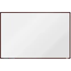 Whiteboard, Magnettafel boardOK, 1800 x 1200 mm, brauner Rahmen