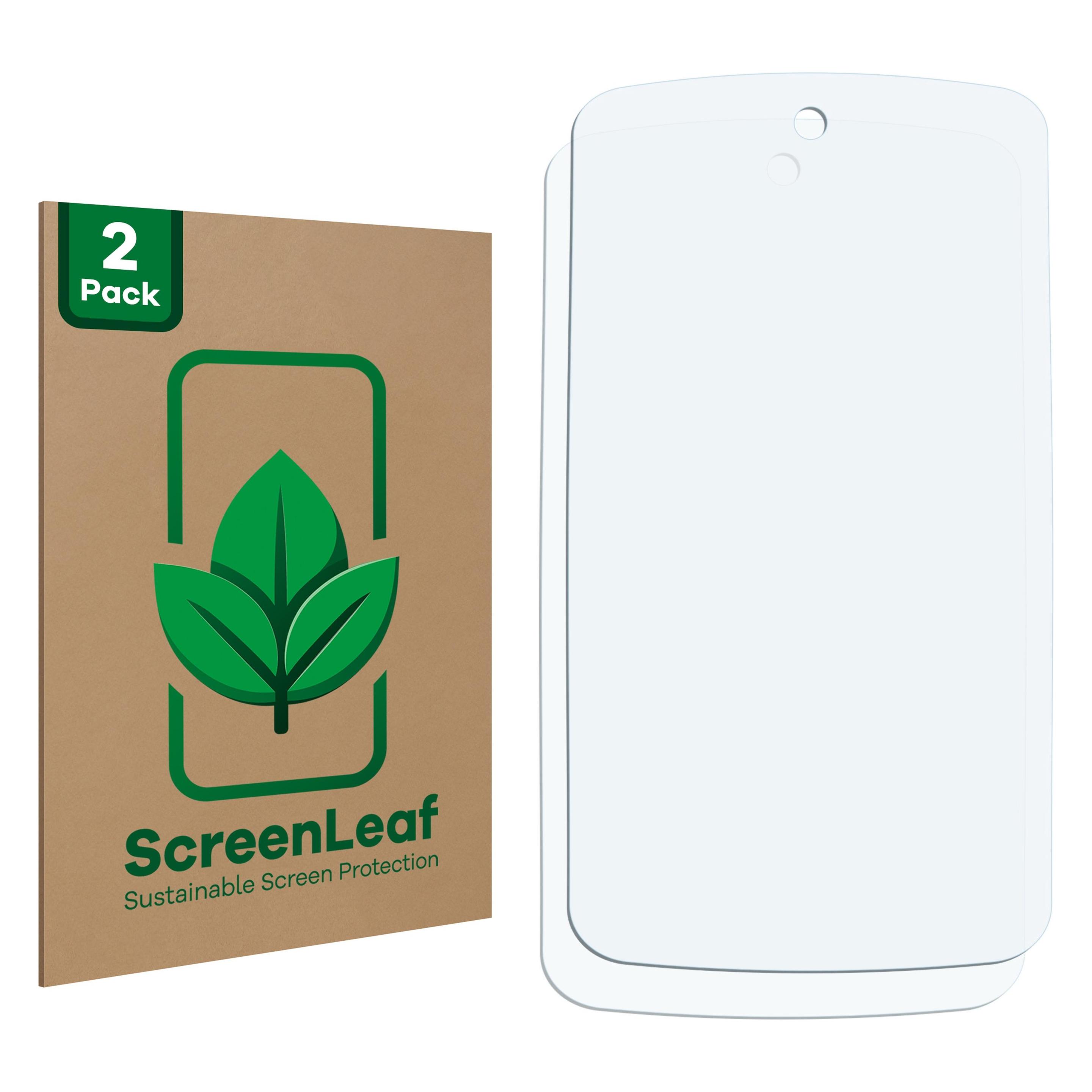 ScreenLeaf Schutzfolie für Hammerhead Karoo 3 Displayschutz Display Schutz Folie Klar Transparent (6154914)