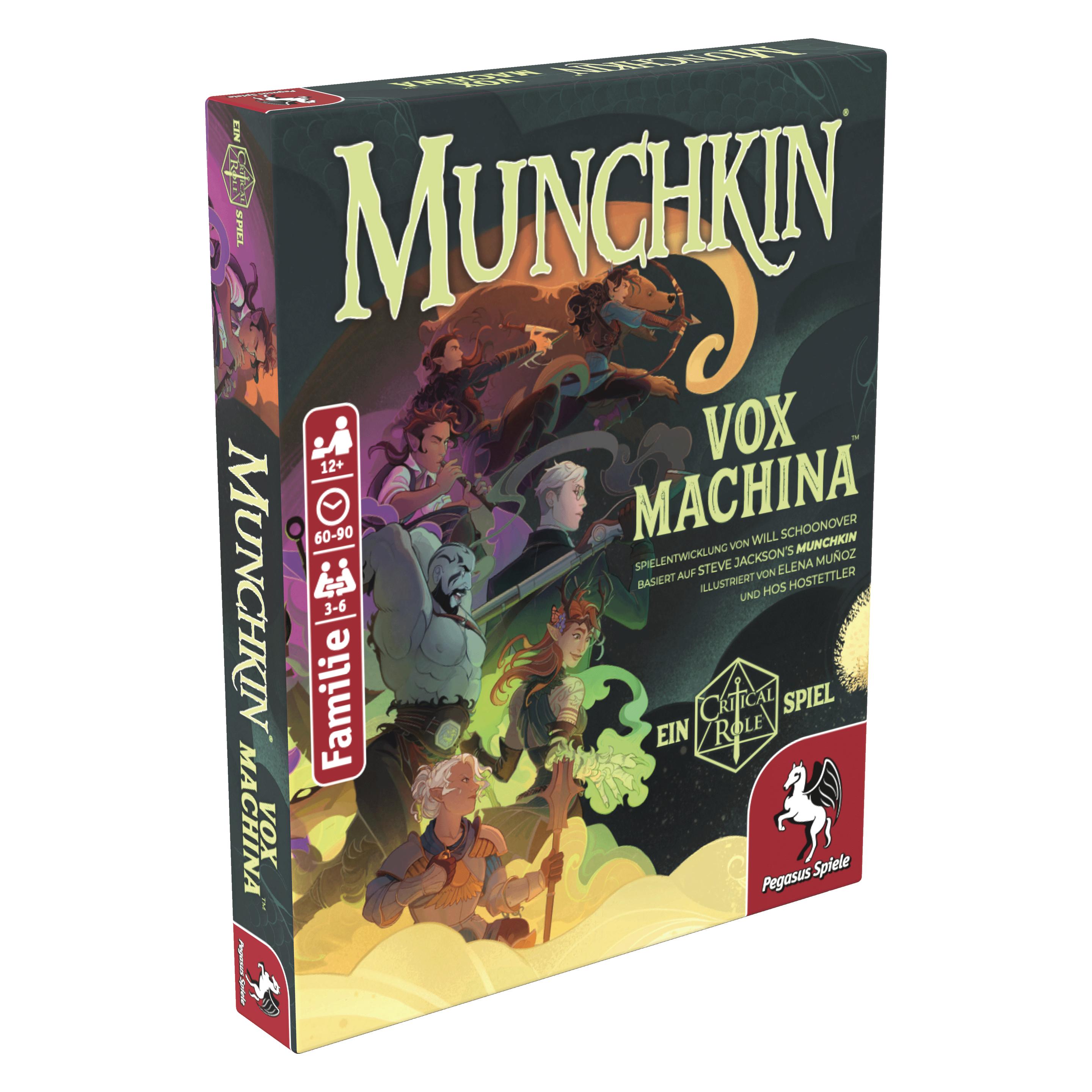 Pegasus Munchkin Vox Machina (Deutsch, 3 - 6 Spieler) (418767)