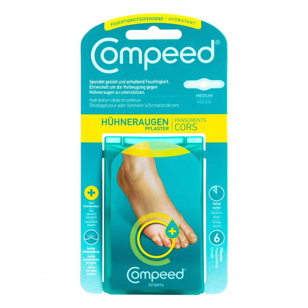 Perrigo Deutschland GmbH Compeed feuchtigkeitsspendende Hühneraugenpflaster 09289700
