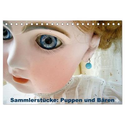 Sammlerstücke: Puppen und Bären (Tischkalender 2026 DIN A5 quer), CALVENDO Monatskalender