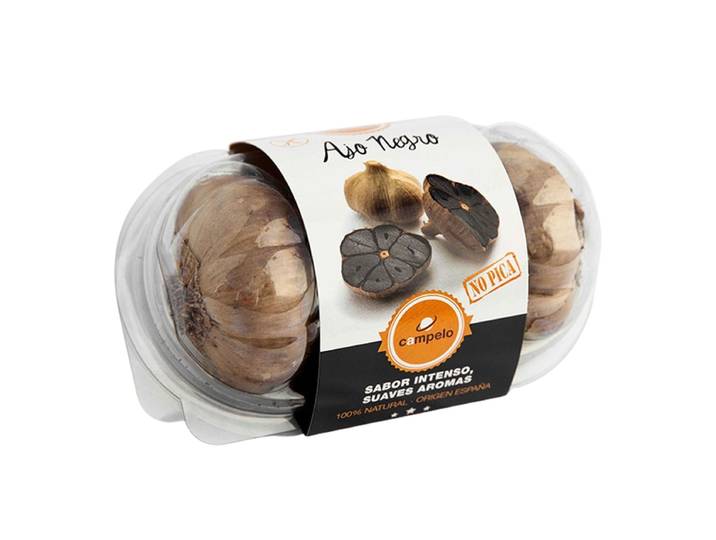 CAMPELO Lot de 2 bulbes d'ail noir façon aomori