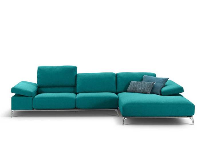 moebeloutlet.de Ecksofa Ecksofa Moebel Outlet.de – Adjustable, Made in Italy, 2 Jahre Garantie