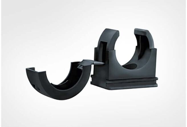 HellermannTyton Collier de fixation noir PACC21 (166-25702)