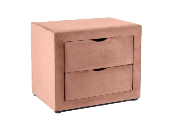 Nachttisch ET-002 VELVET altrosa