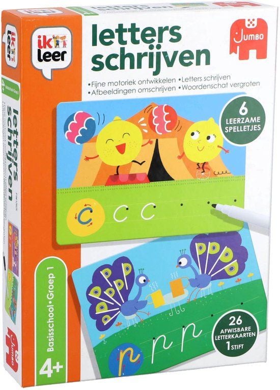 Ik Leer - Letters Schrijven - Educatief spel voor kinderen vanaf 4 jaar