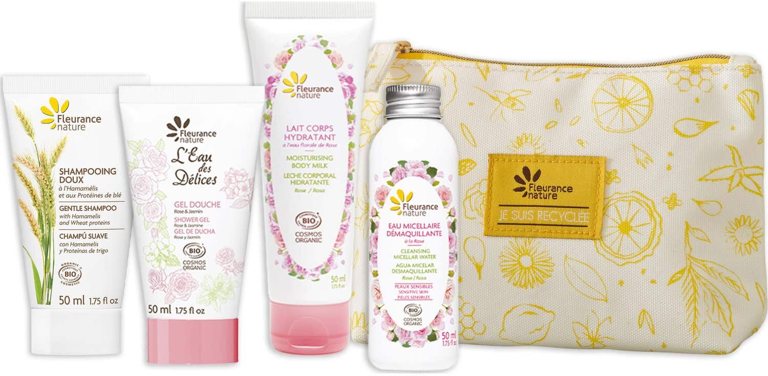 Fleurance Nature Cofre Neceser Rosa 4x50 ml