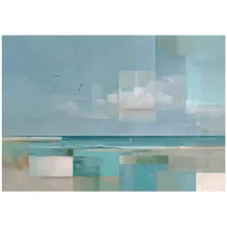 FOTOTAPETE Strand Meer Blau 150x105 cm