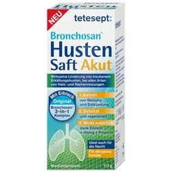 TETESEPT Bronchosan Husten Akut Saft 117 g