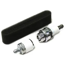 Makita Wartungs-Set 3-teilig - Zündkerze BMR7A - Benzinfilter - Luftfilter - 197689-4