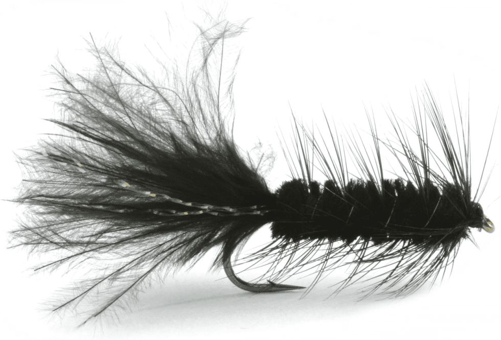 Umpqua Feather Merchants Umpqua Streamer Wooly Bugger Svart #8