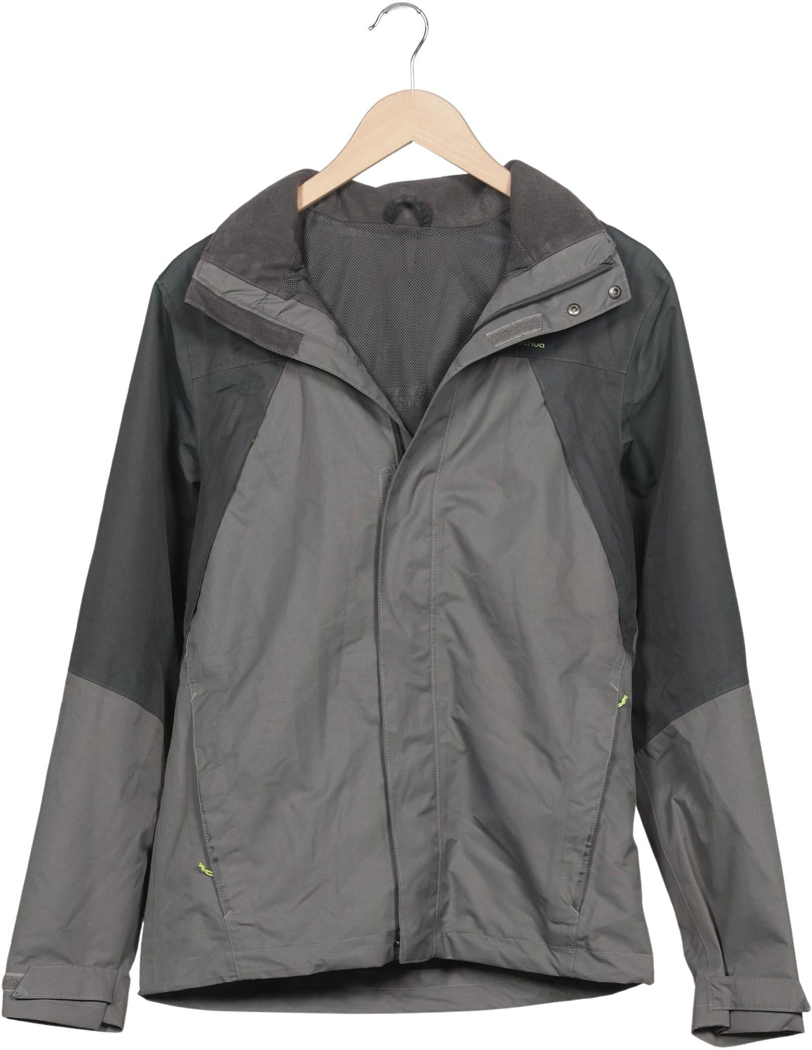 quechua Herren Jacke, Grau, Gr. S, Synthetik - Second Hand