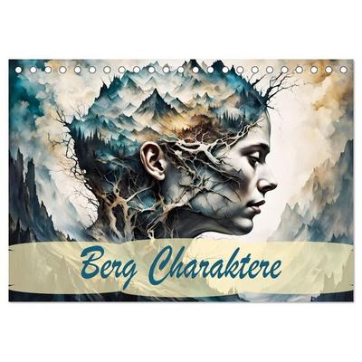 Berg Charaktere (Tischkalender 2027 DIN A5 quer), CALVENDO Monatskalender