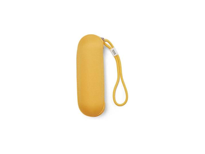 Taschenregenschirm Pantone by Copenhagen Design Taschenschirm , gelb, B:6cm Ø:90cm, PANTONE BY COPENHAGEN DESIGN, Regenschirme, Taschenregenschirm