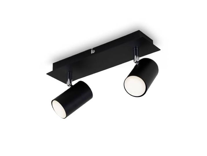 Briloner Leuchten 2857-025\, pivotant\, plafond\, plafonnier à 2 lampes\, GU10\, max. 40 watt\, noir