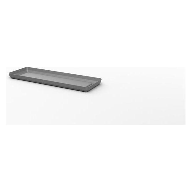 Lamela Flowerpot plate 813-82, grey, 43.5 cm, 43.5 cm (60480861)