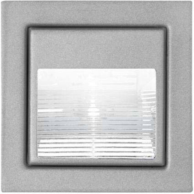 Brumberg Leuchten Applique murale LED alu Power-LED blanc chaud, 1W 0P3729WW (0P3729WW)