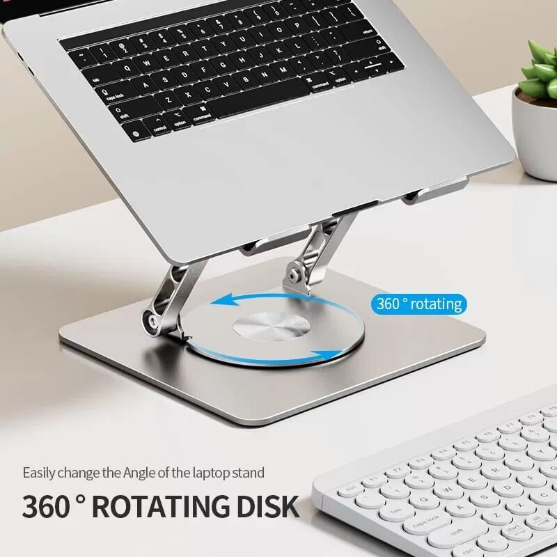 INF Drehbarer Ständer aus Aluminiumlegierung für Laptops