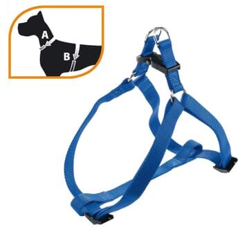 Ferplast Arnês Easy Medium Azul