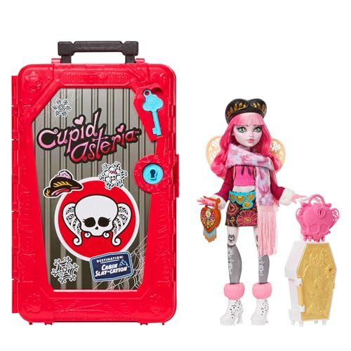 Monster High Skulltimate Secrets Cupid Asteria poppenset, meerkleurig