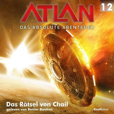 Atlan - Das absolute Abenteuer 12: Das Rätsel von Chail - Falk-Ingo Klee,Marianne Sydow, Audio, 4056198075616