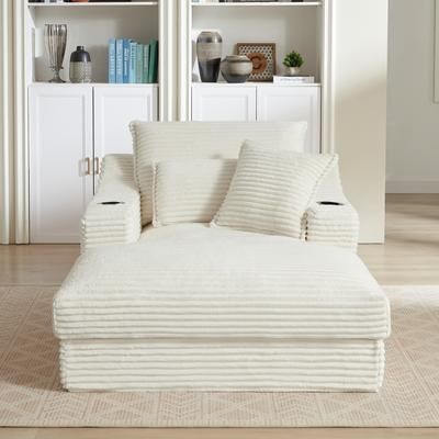 Unbranded "47.24"" Upholstered Compression Sofa with Unique Seat Cushion Design"