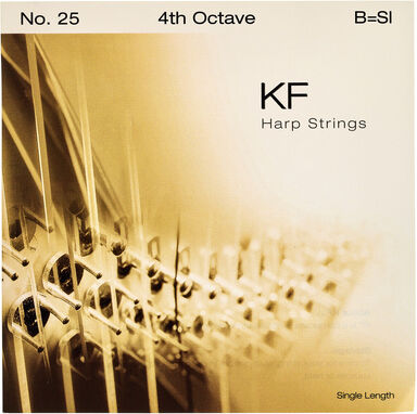 Bow Brand KF 4th B Harp String No.25