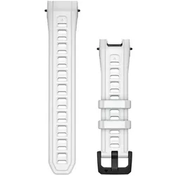 Garmin SILIKONOWY PASEK 22MM, INSTINCT 3 – 45MM WHITESTONE EDYCJA LIMITOWANA 010-13395-06 (Silikon), Uhrenarmband, Weiss