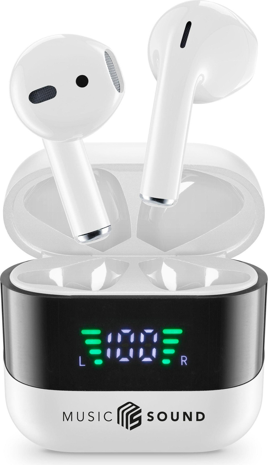 Cellularline Music & Sound Bluetooth-oordopjes - Wit