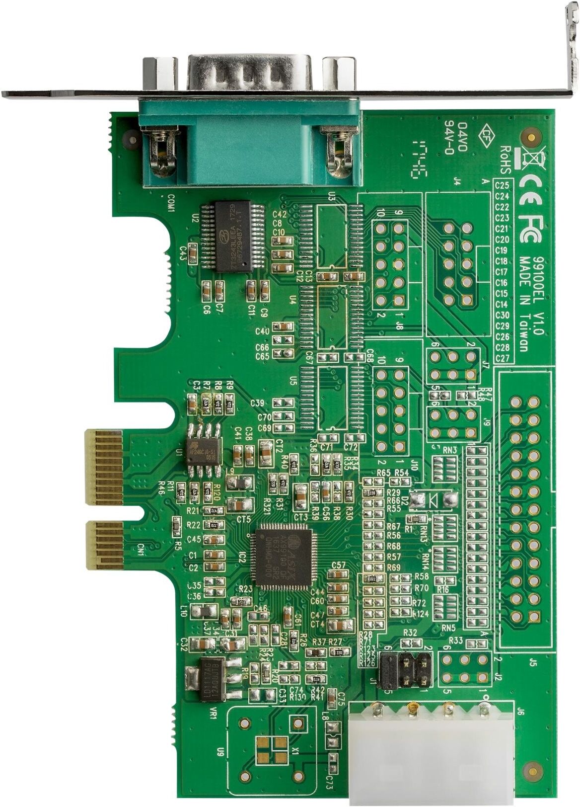StarTech.com PEX1S953LP 1-Port PCI Express RS232 Serial Adapter Card - 16950 UART, Low Profile