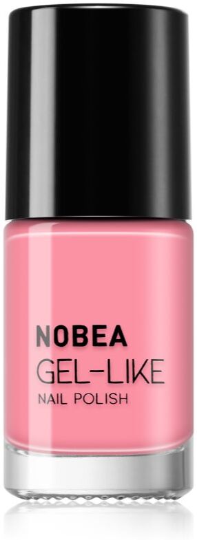 NOBEA Day-to-Day Gel-like Nail Polish gel-effect nail polish shade Pink rosé #N02 6 ml