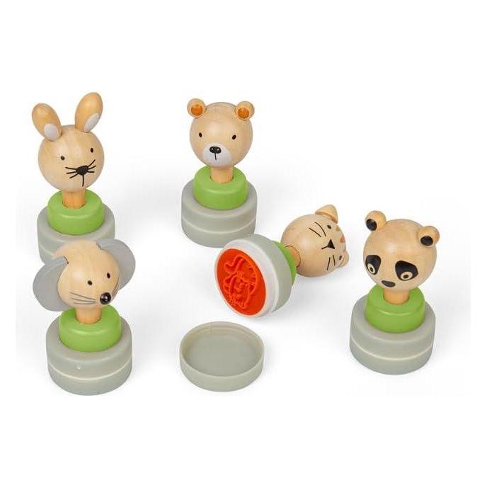 Bigjigs Stempeln, 5 Stück. (BJ36066-1)
