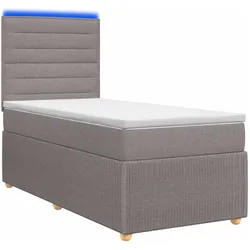 vidaXL, Boxspringbett, Boxspringbett (80 x 200 cm)