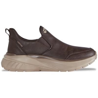 Sneaker LOTTO, Damen, Gr. 41, braun (braun, beige), Synthetik, Schuhe Sneaker