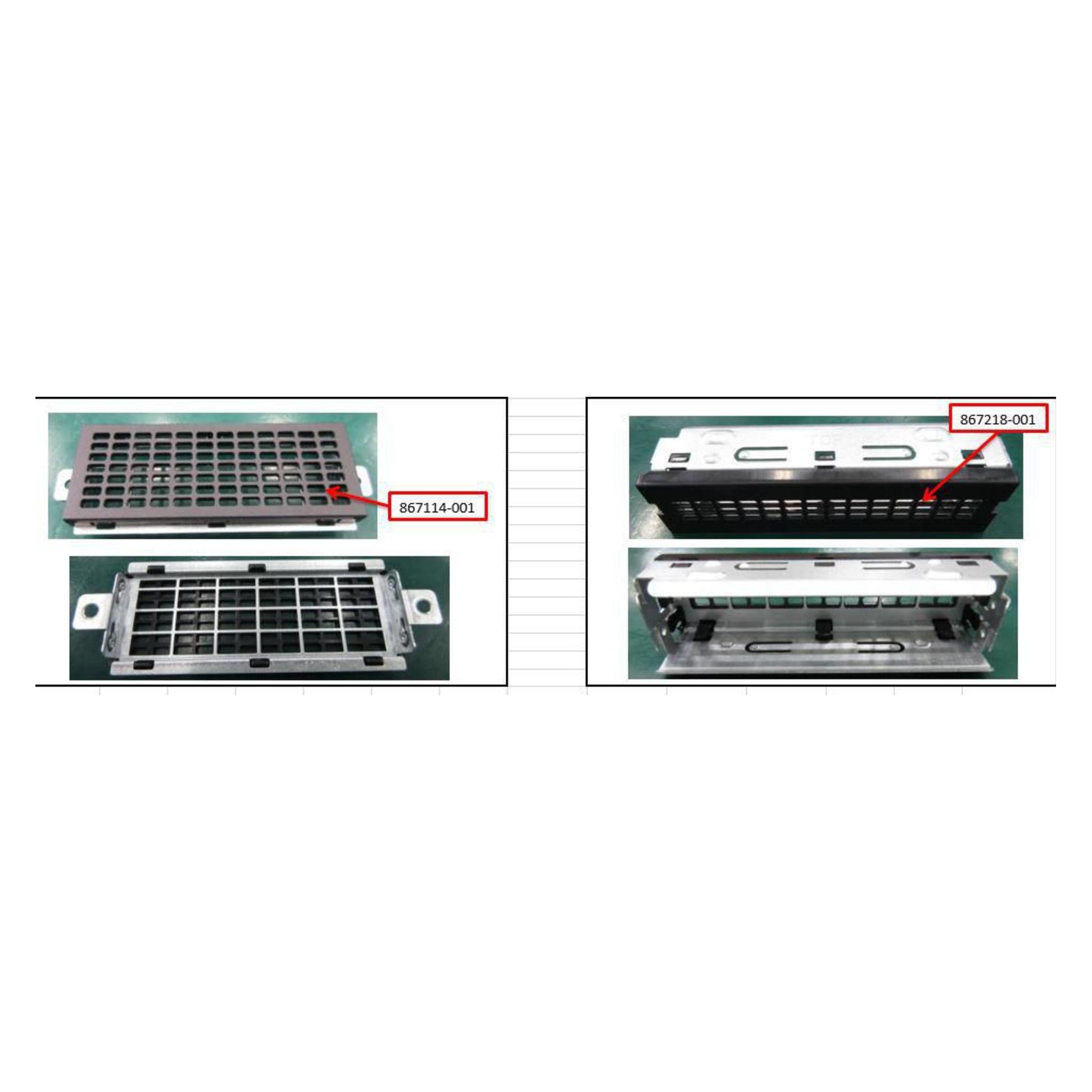 HP SPS-Misc Blanks Kit Front (875069-001)