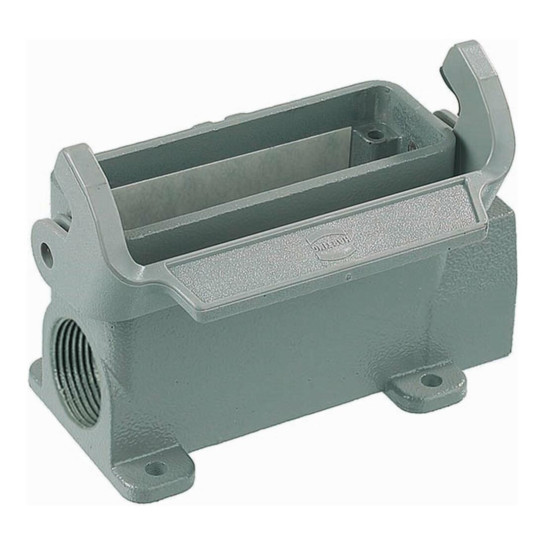 Harting Sockelgehäuse M25, 2 Abgänge 19200160291)