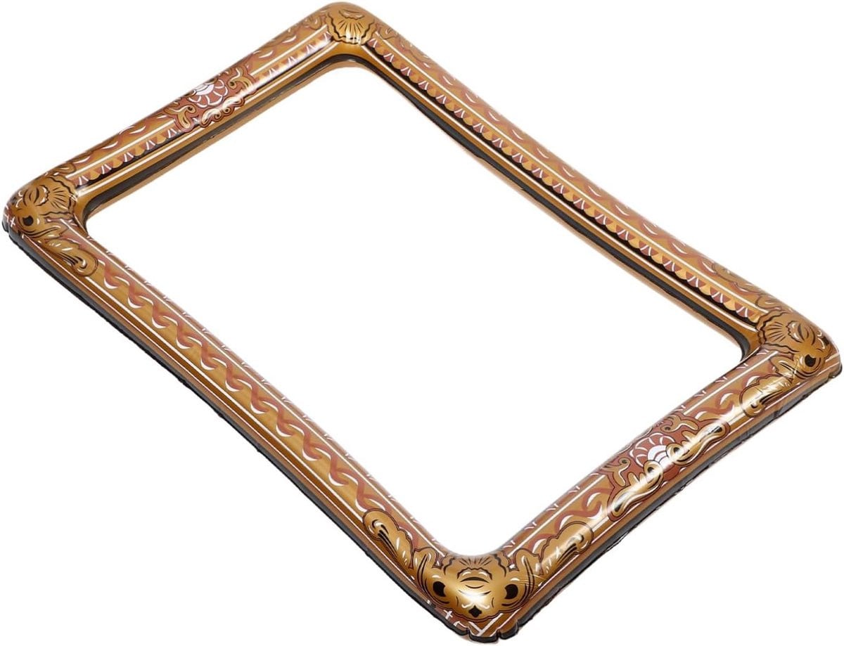 Opblaasbaar Selfie Frame Fotolijst voor Feestdecoratie - Lichtgewicht PVC - 67 cm - Kleurrijk