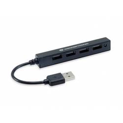 Conceptronic HUBBIES05B USB-Hub 4 Port USB-A USB 2.0 480 MBit/s Schwarz HUBBIES05B